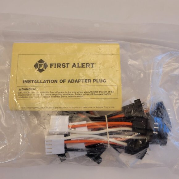 NEW - First Alert BRK Hardwired Adapter Plug (12-Pack) - Picture 2 of 3